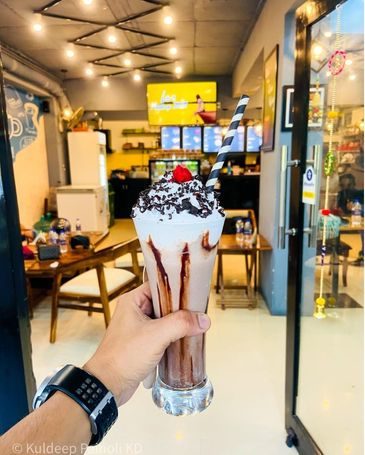 Close up of Coffee Machine